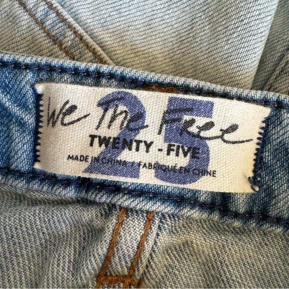 NWT Free People Denim A-Line Skirt, Size 25 - Picture 9 of 9